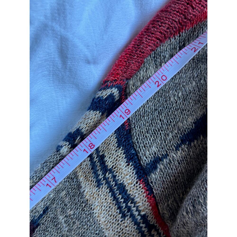 VTG Denim and Supply Sweater Women S Western Tribal Aztec Cowgirl 100% Cotton - Picture 11 of 13